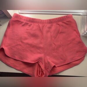 Aritzia Coral Athletic Shorts